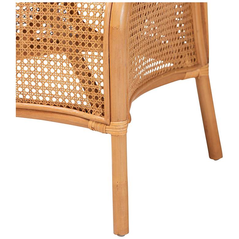 Image 7 bali & pari Elsa Natural Rattan Dining Chair - Wicker Side Chair more views