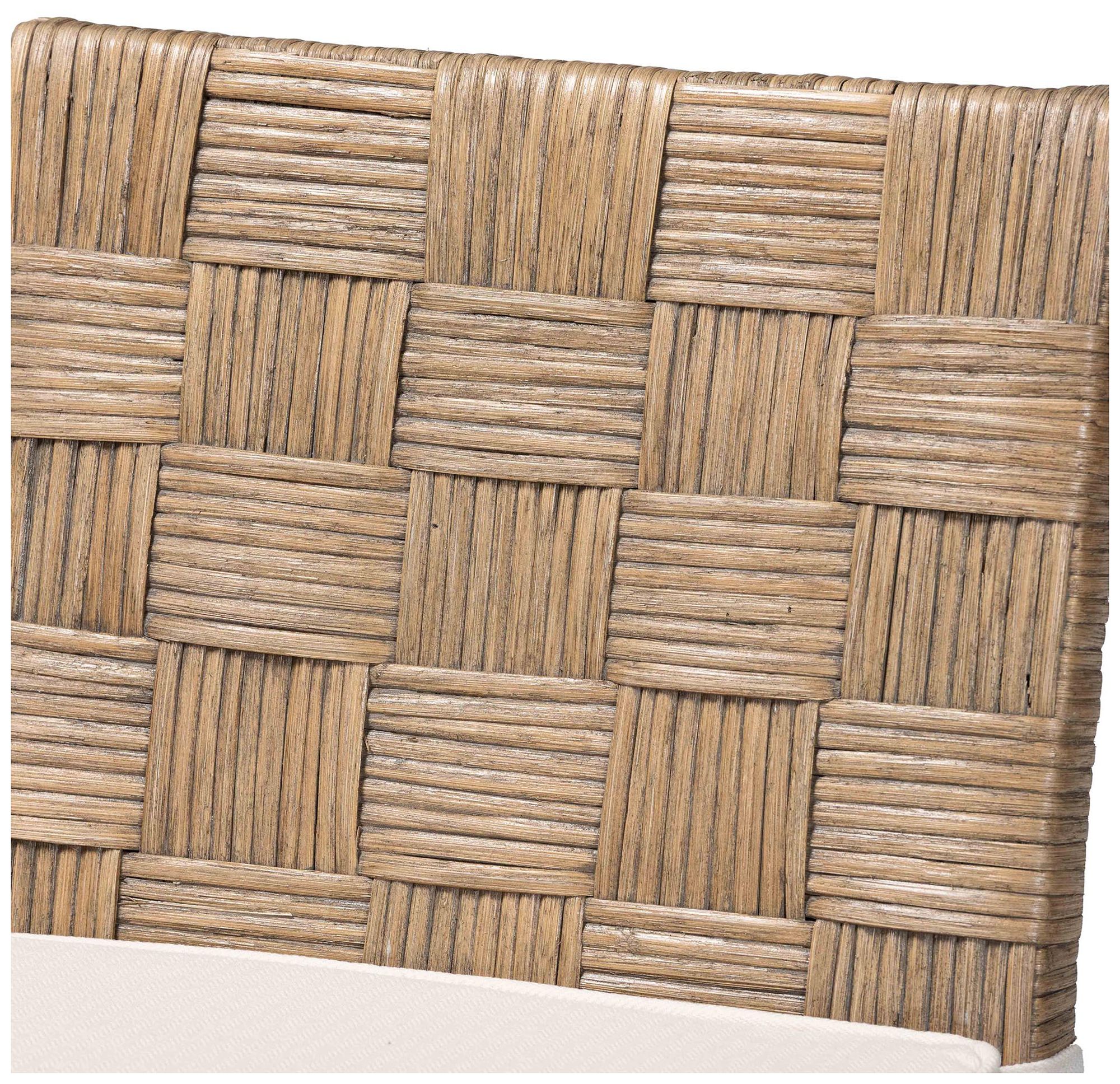 Image 6 bali & pari Fatima Rattan Counter Stool with Cushion - Wicker Stool more views