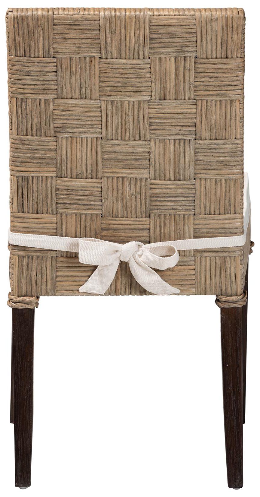 Image 5 bali & pari Fatima Rattan Dining Chair with Cushion more views