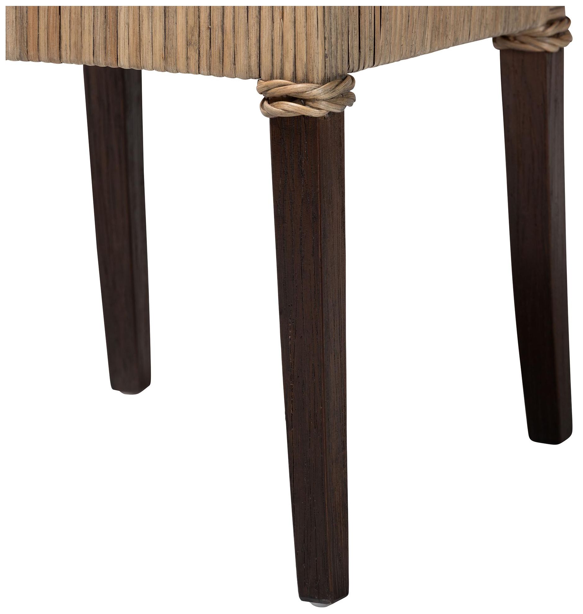 Image 7 bali & pari Fatima Rattan Dining Chair with Cushion more views