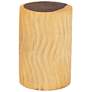 Thumbnail3 of bali & pari Fuchsia Hand-carved Suar Wood Side Table more views