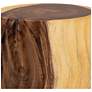 Thumbnail4 of bali & pari Fuchsia Hand-carved Suar Wood Side Table more views