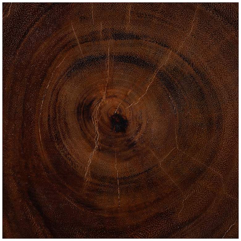 Image 7 bali & pari Fuchsia Hand-carved Suar Wood Side Table more views
