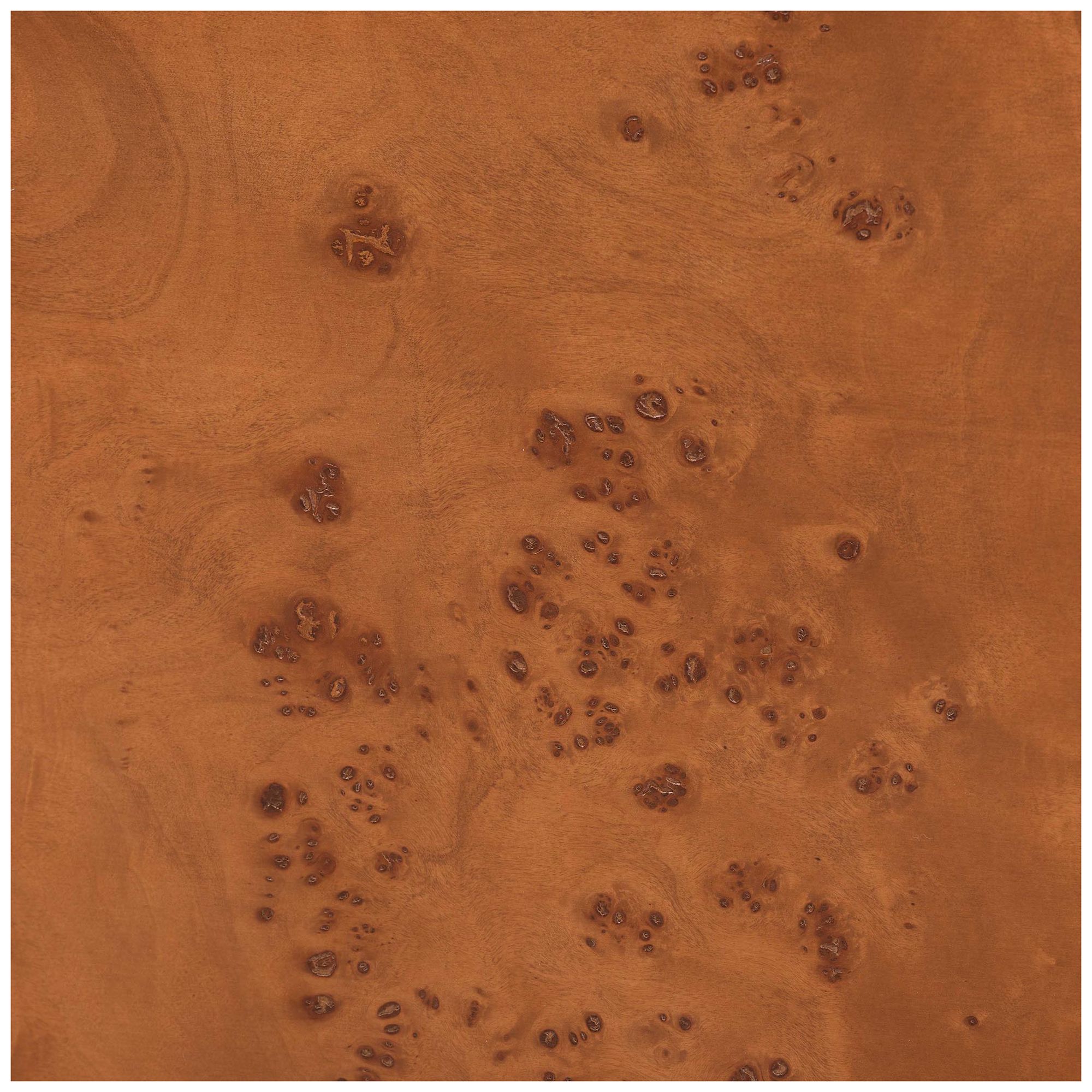 Image 7 bali & pari Fuentes Burl Wood Bed Frame - Low-Profile Platform Bed, Queen more views