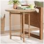 1_bali & pari Fumito Handwoven Seagrass End Table - Round Side Table