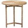 3_bali & pari Fumito Handwoven Seagrass End Table - Round Side Table more views