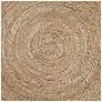 6_bali & pari Fumito Handwoven Seagrass End Table - Round Side Table more views