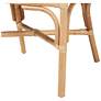 7_bali & pari Hollis Natural Rattan Barrel Chair with Cushion - Armchair more views