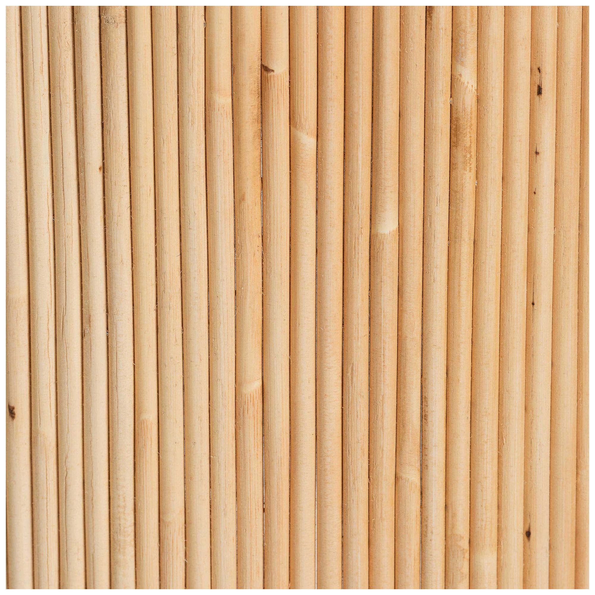 bali & pari Hollis Natural Rattan Barrel Chair with Cushion - Armchair