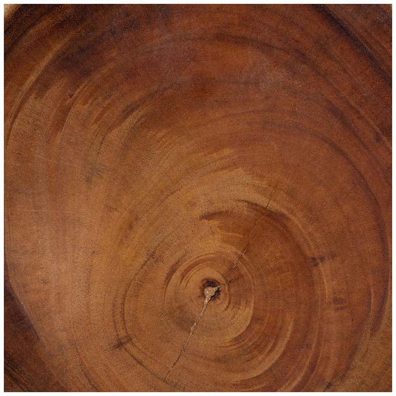Image 6 bali & pari Jia Suar Wood End Table - Handcrafted Side Table more views