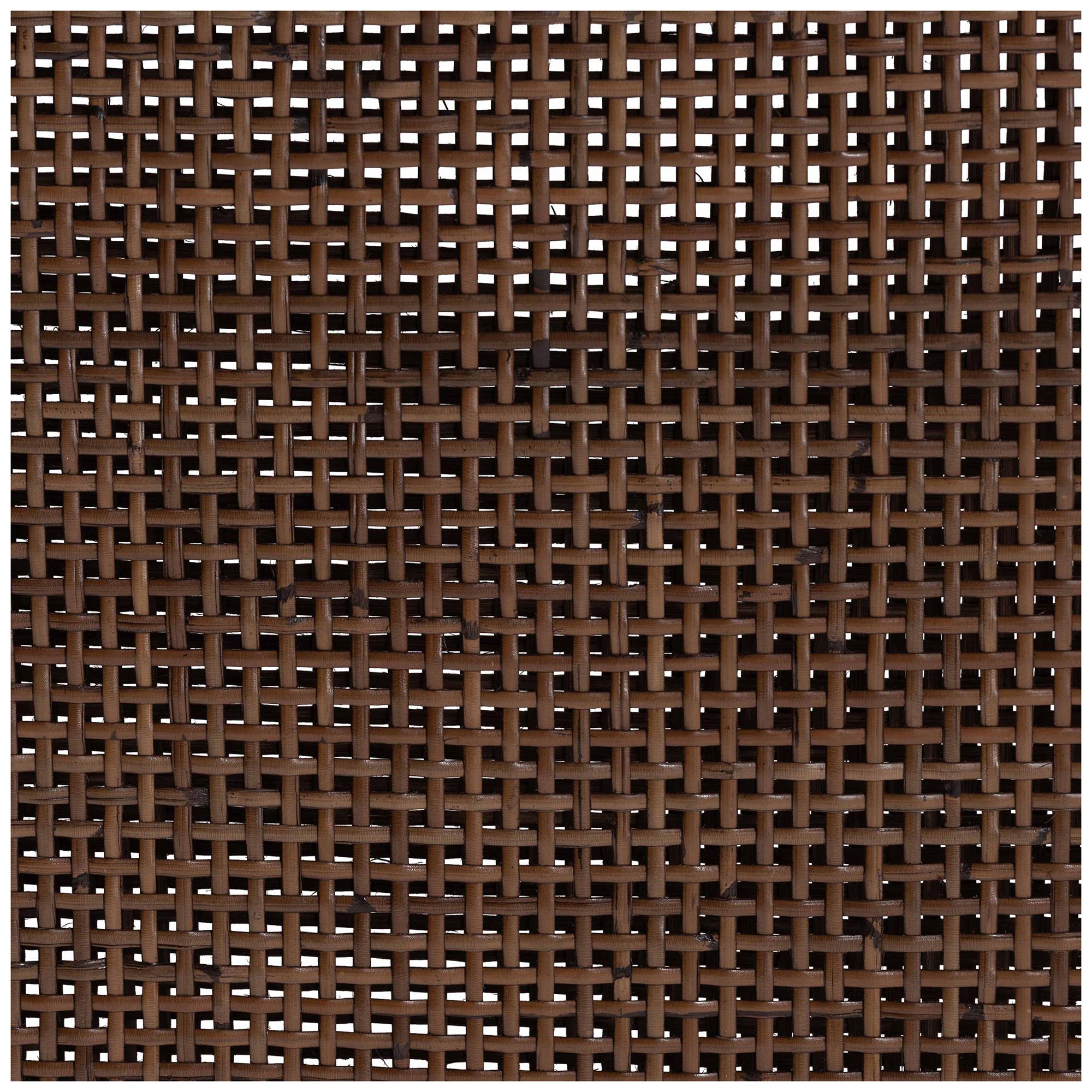 bali & pari Karis Rattan Dining Chair with Cushion, Antique Coffee