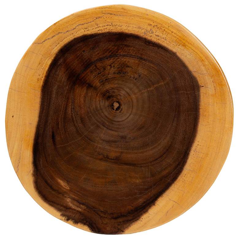 Image 6 bali & pari Kaseko Hand-carved Suar Wood Side Table more views