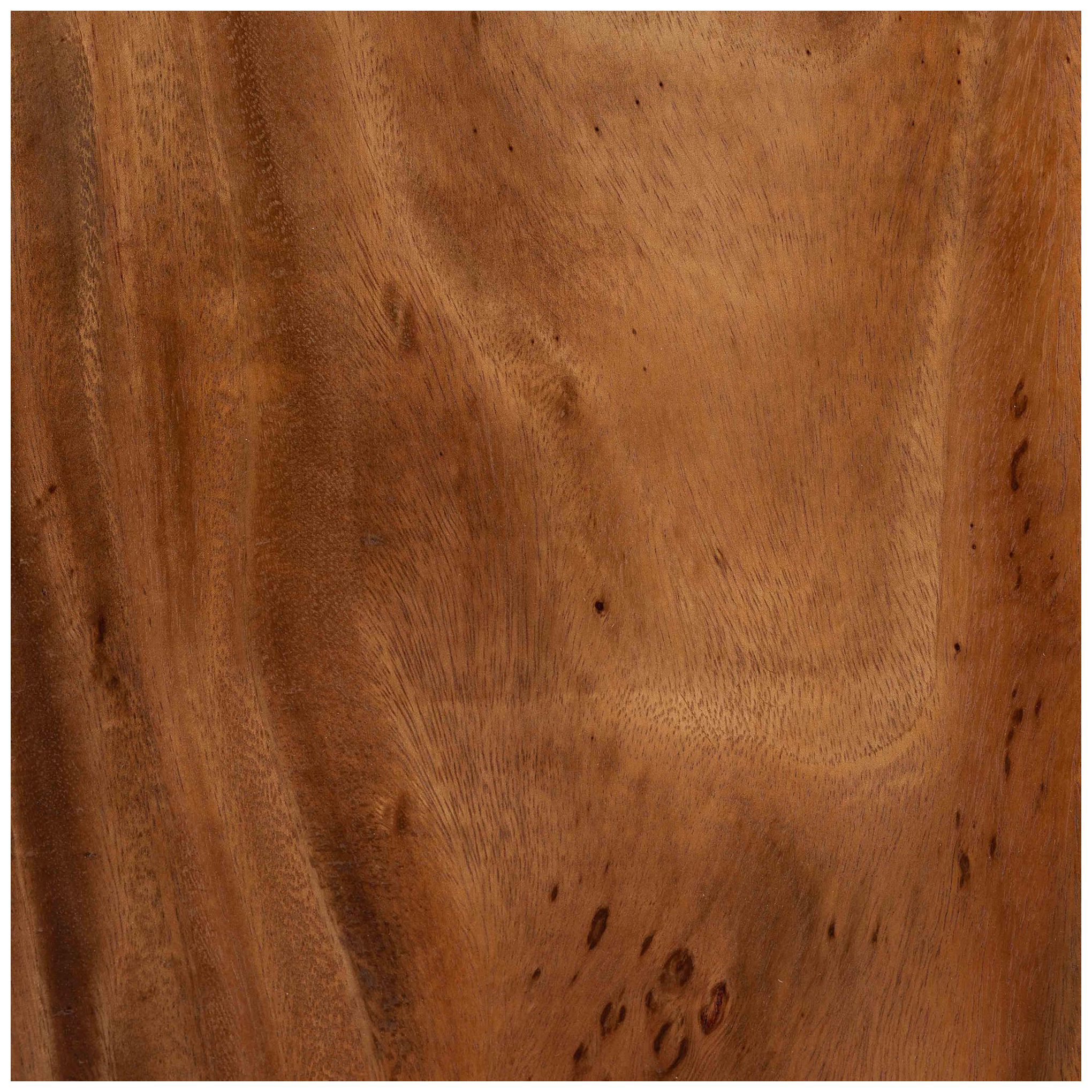 Image 7 bali & pari Lin Suar Handcrafted Solid Wood Dining Chair Set of 2 more views