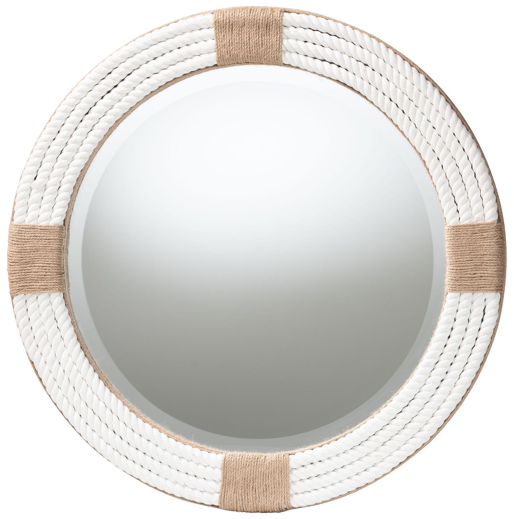 Image 2 bali & pari Makya Round  Woven Rope Mirror
