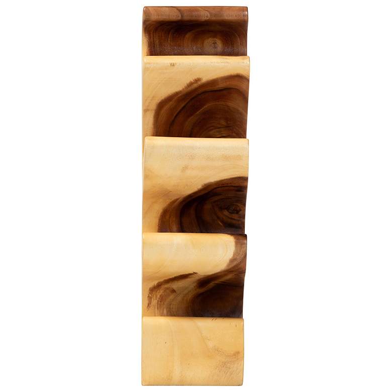 Image 6 bali & pari Matana Suar Wood Wine Rack with 8 Bottle Capacity more views