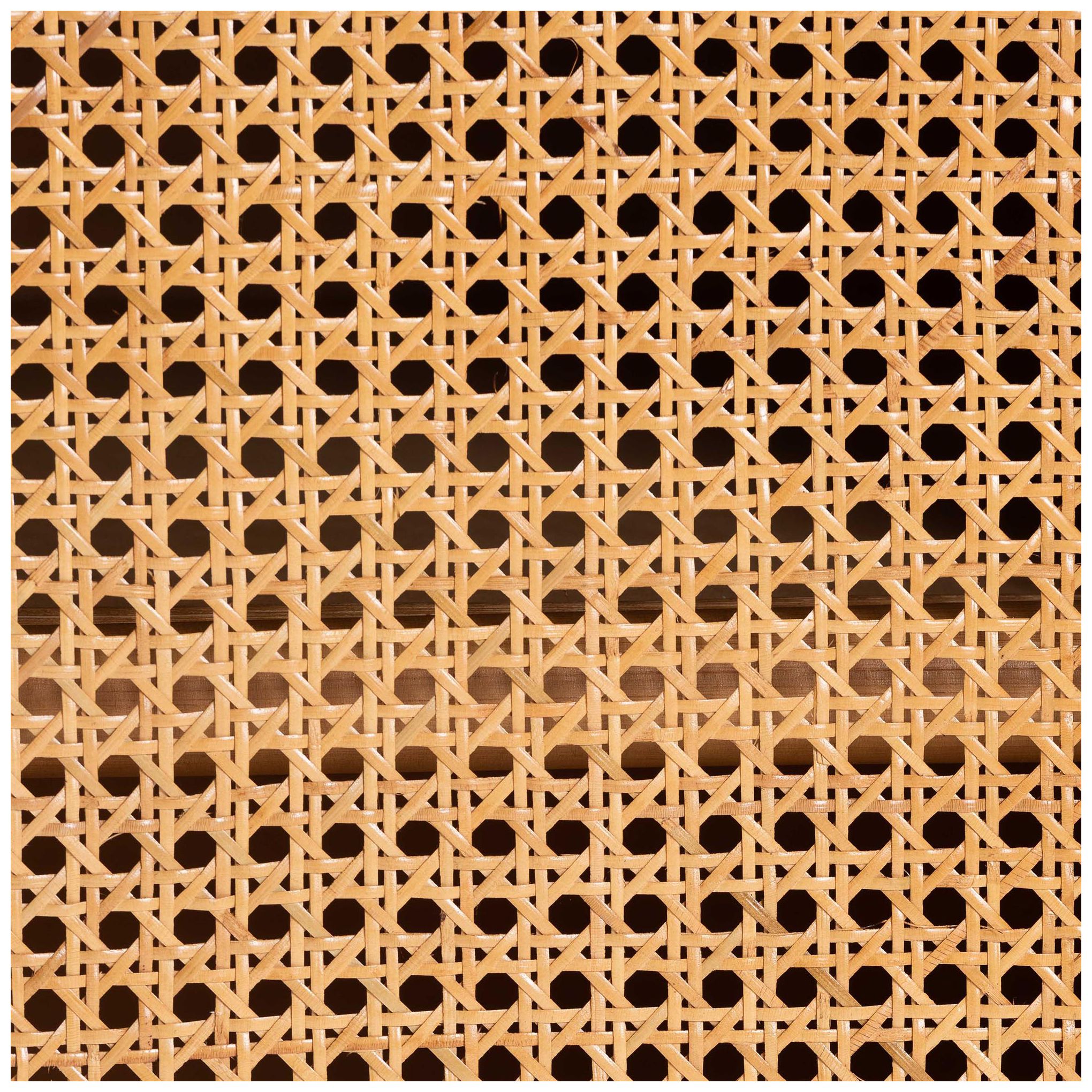 bali & pari McKenna Natural Rattan Sideboard - Wicker Buffet Credenza