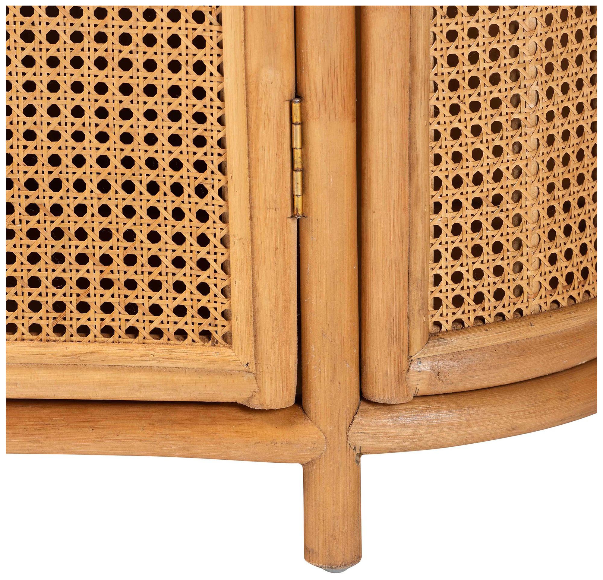 Image 7 bali & pari McKenna Natural Rattan Storage Cabinet - 1-Drawer more views