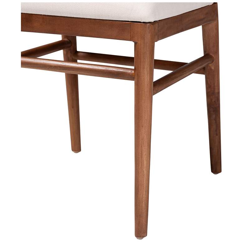 Image 6 bali & pari Nadim Natural Seagrass and Acacia Wood 2-Piece Dining Chair Set more views