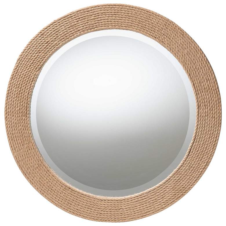 Image 2 bali & pari Nieva Round Woven Rope Mirror