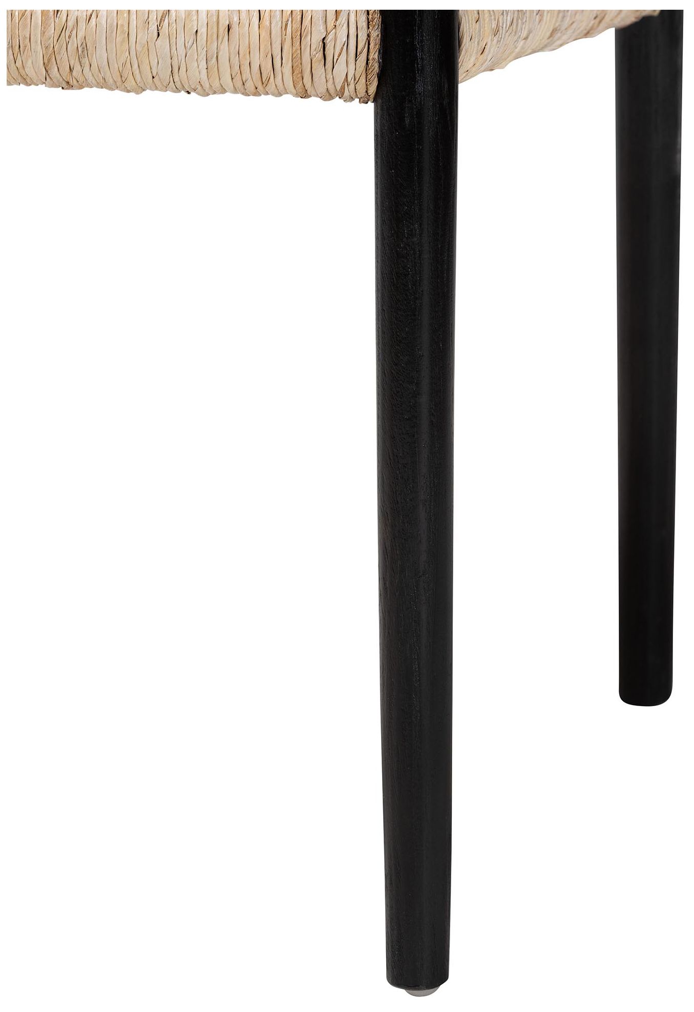 Image 7 bali & pari Onda Handwoven Seagrass Dining Chair - Natural Wicker Armchair more views