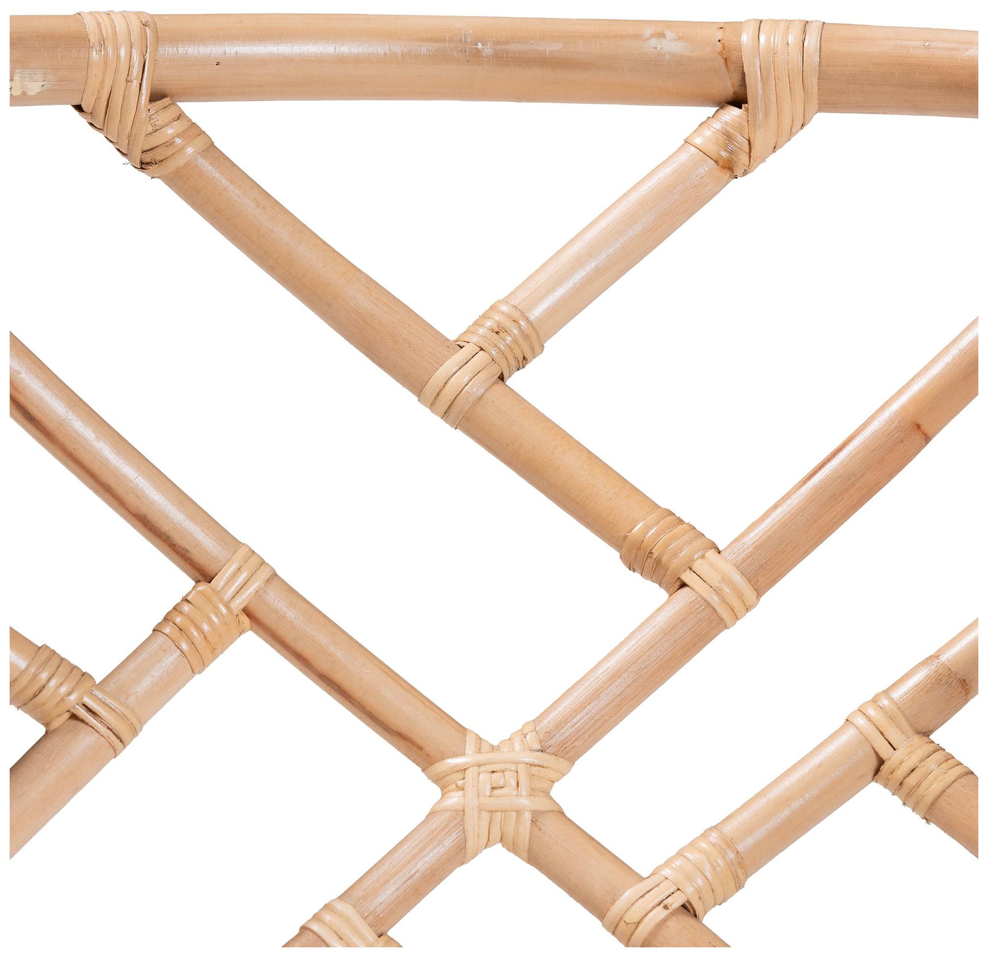 bali & pari Padma Natural Rattan Dining Chair - Accent Chair