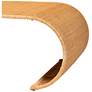 5_bali & pari Palm Waterfall Natural Rattan Coffee Table - Wicker Centerpiece more views