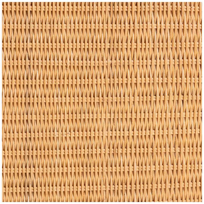 Image 6 bali & pari Palm Waterfall Natural Rattan Coffee Table - Wicker Centerpiece more views