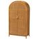 bali & pari Paloma Light Honey Rattan Large Storage Cabinet