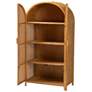 3_bali & pari Paloma Light Honey Rattan Large Storage Cabinet more views