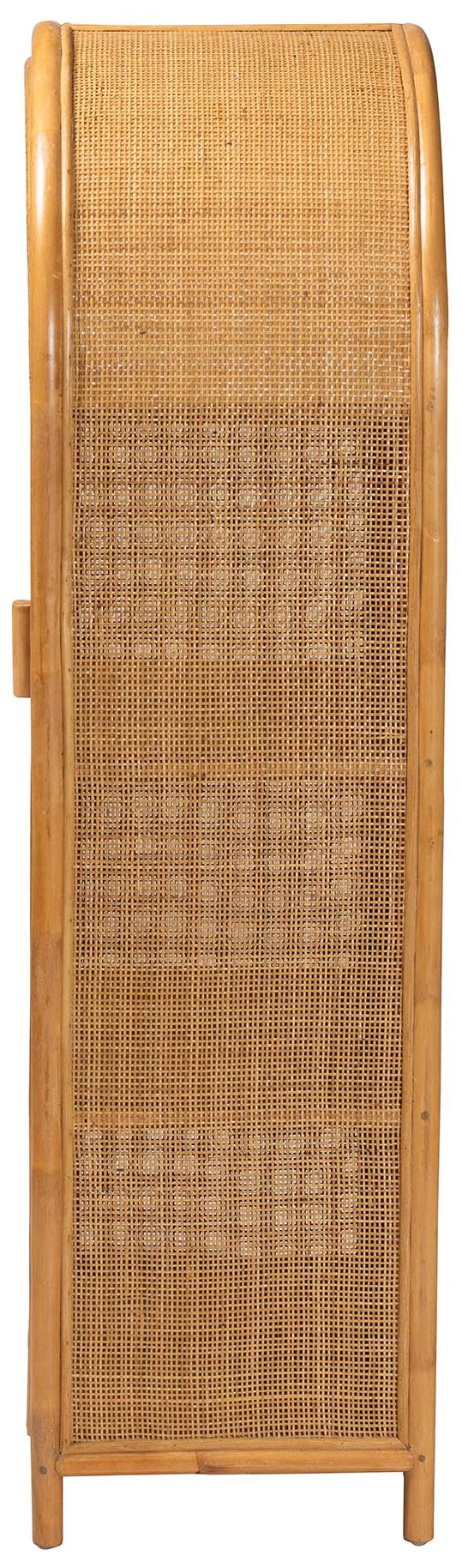 Image 5 bali & pari Paloma Light Honey Rattan Large Storage Cabinet more views