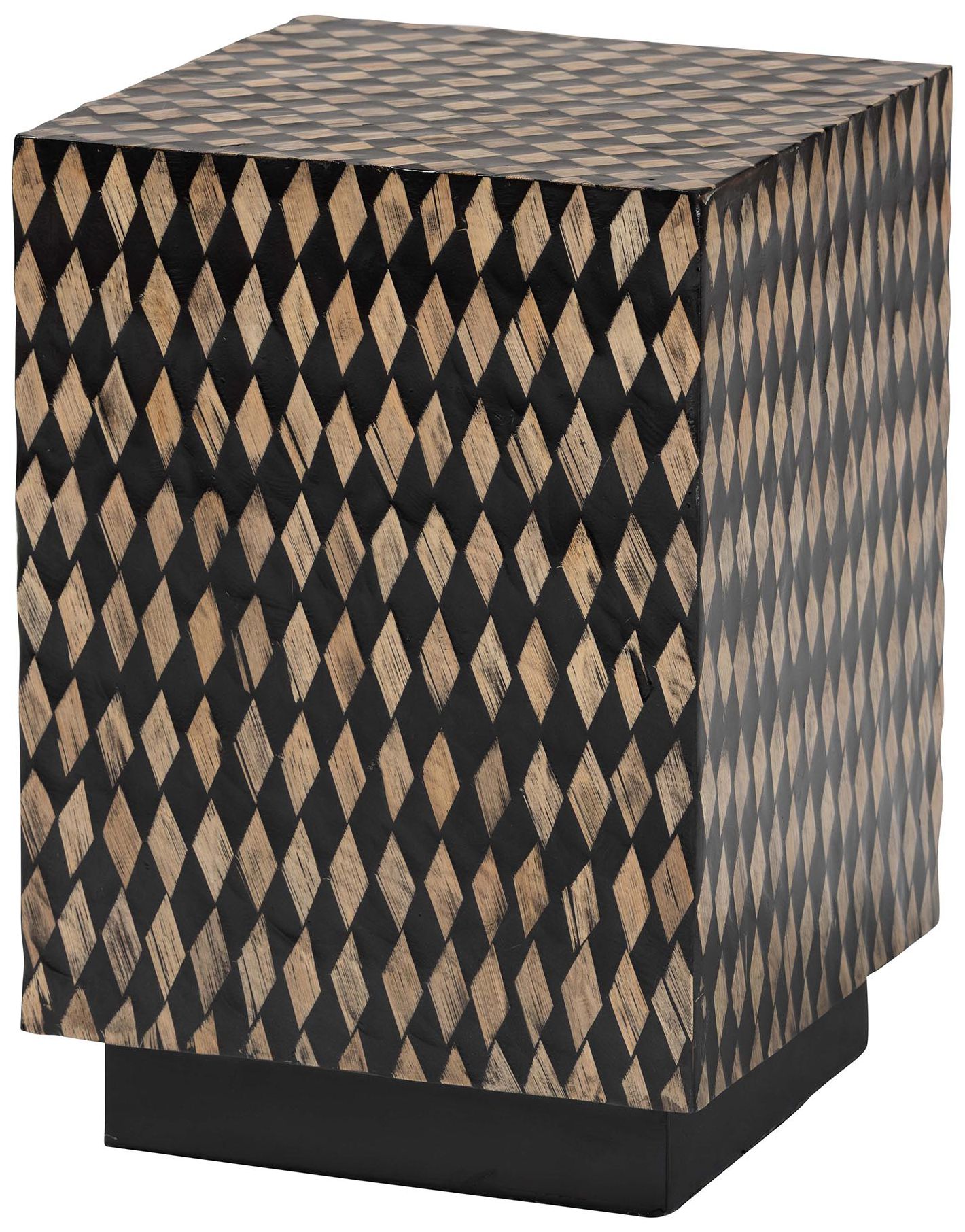 Image 2 bali & pari Paulo Decorative End Table - Modern Accent Side Table, Square