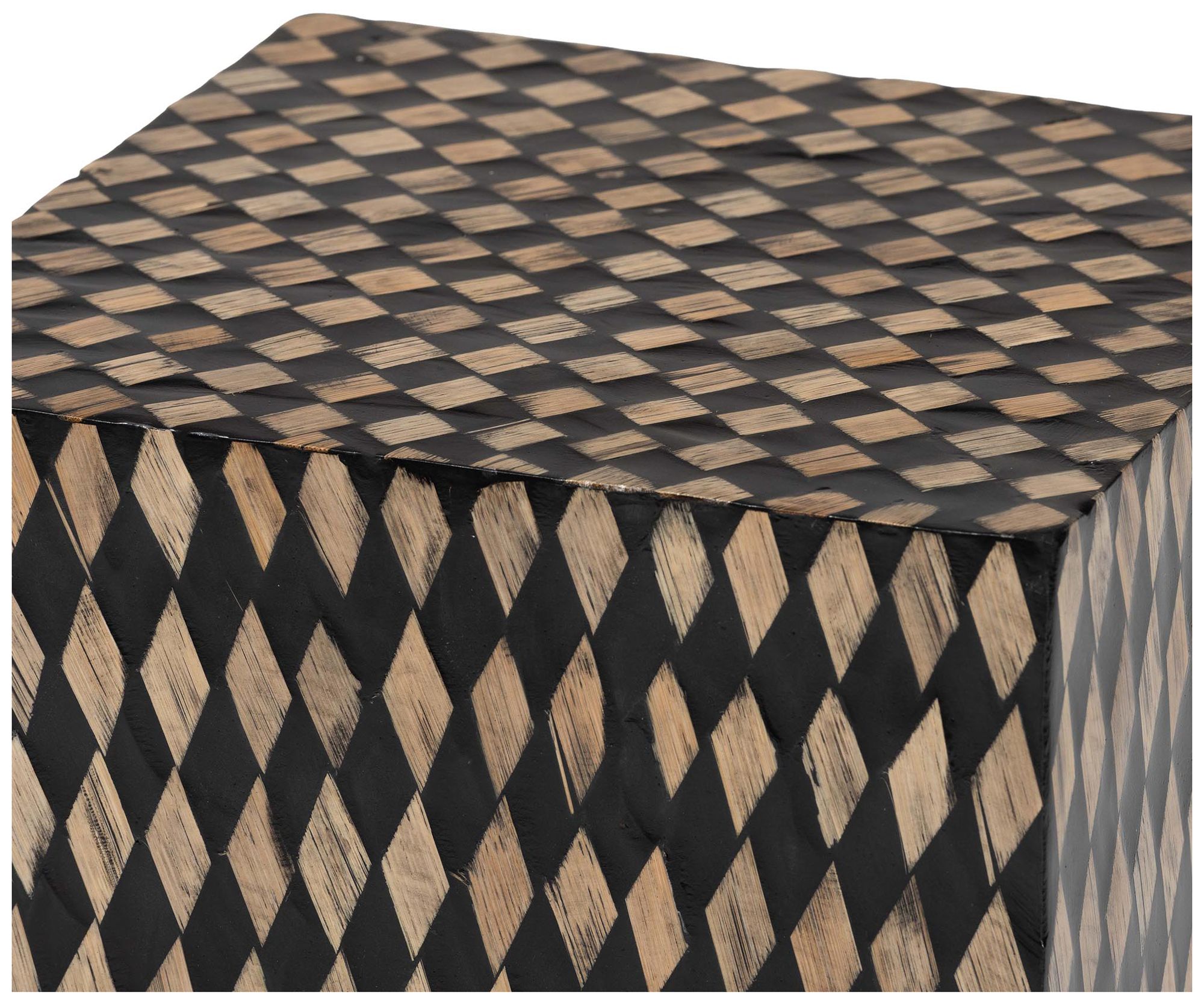 Image 4 bali & pari Paulo Decorative End Table - Modern Accent Side Table, Square more views