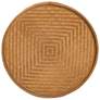 5_bali & pari Phoenix Modern Bohemian Light Honey Rattan Coffee Table more views