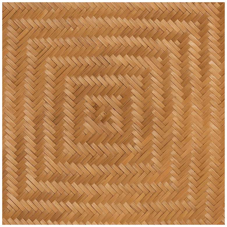 Image 6 bali & pari Phoenix Modern Bohemian Light Honey Rattan Coffee Table more views