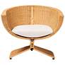 3_bali & pari Reya Natural Rattan Lounge Chair - Wicker Accent Seating more views