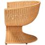 4_bali & pari Reya Natural Rattan Lounge Chair - Wicker Accent Seating more views