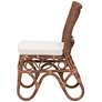 4_bali & pari Rivan Natural Rattan Dining Chair - Wicker Accent Chair more views