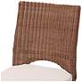 6_bali & pari Rivan Natural Rattan Dining Chair - Wicker Accent Chair more views