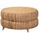 bali & pari Roma Rattan and Seagrass Coffee Table - Rattan Centerpiece