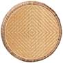 4_bali & pari Roma Rattan and Seagrass Coffee Table - Rattan Centerpiece more views