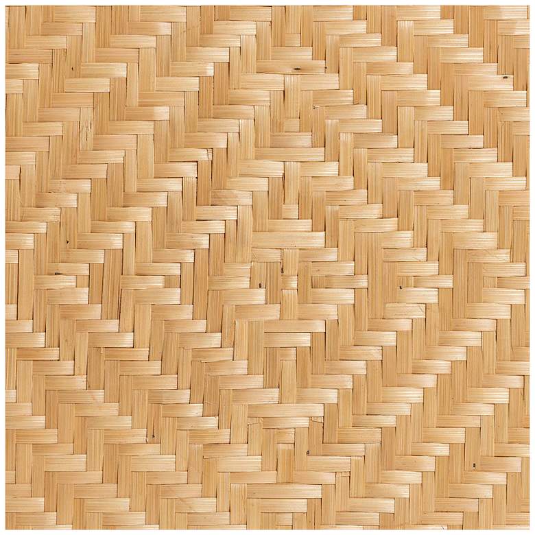 Image 5 bali & pari Roma Rattan and Seagrass Coffee Table - Rattan Centerpiece more views