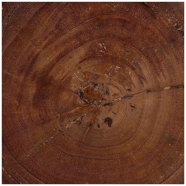Image 6 bali & pari Samira Solid Suar Wood Side Table - Handcrafted End Table more views