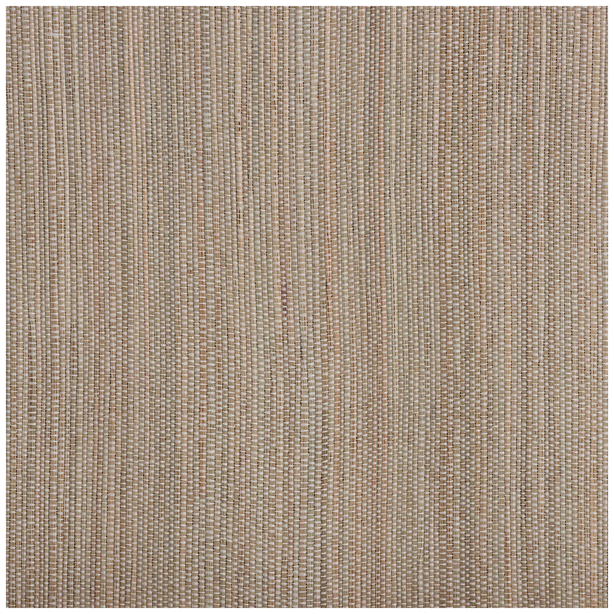 Image 7 bali & pari Sebastian Grasscloth Scalloped End Table - 2-Tier Beige more views