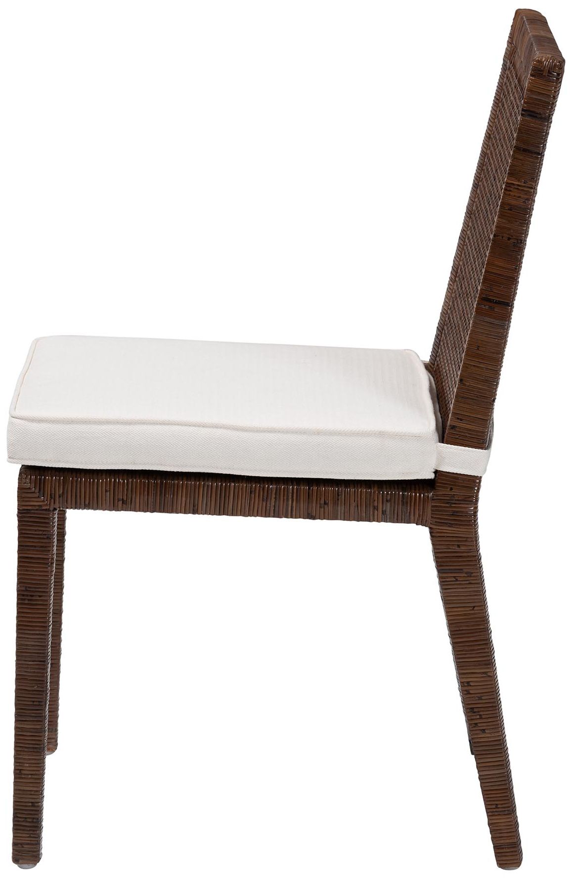 Image 4 bali & pari Sofia Rattan Dining Chair with Cushion,  Antique Coffee more views