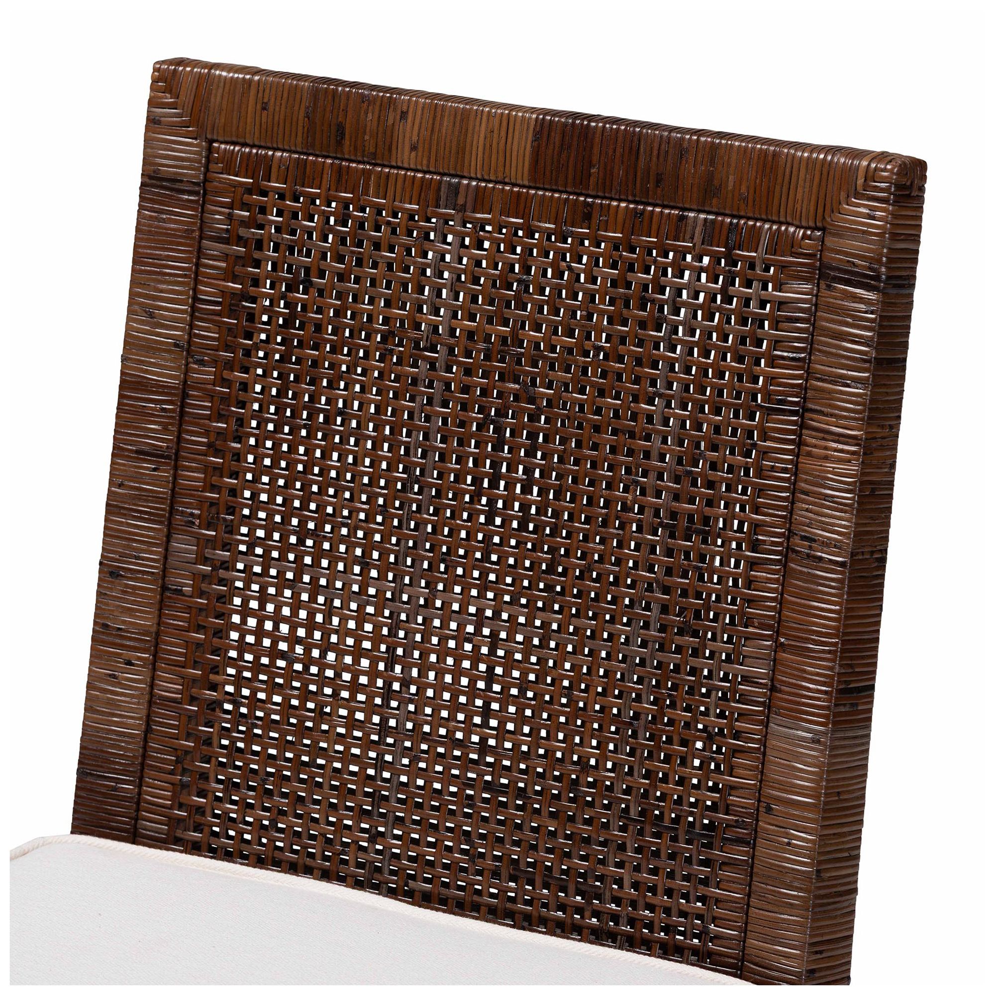 Image 6 bali & pari Sofia Rattan Dining Chair with Cushion,  Antique Coffee more views