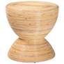 2_bali & pari Tokyo Natural Laminated Natural Rattan Side Table