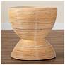1_bali & pari Tokyo Natural Laminated Natural Rattan Side Table