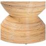 5_bali & pari Tokyo Natural Laminated Natural Rattan Side Table more views