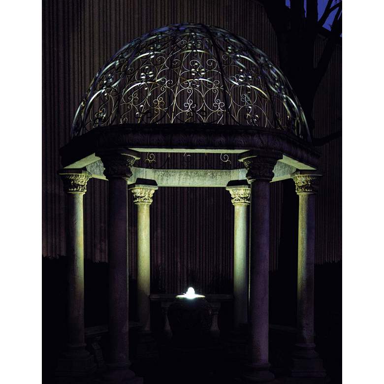 Image 3 Bali Urn 33 1/2" High Bronze Patina LED Outdoor Fountain more views