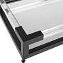 Balkan Matte Black and Clear Acrylic Decorative Tray